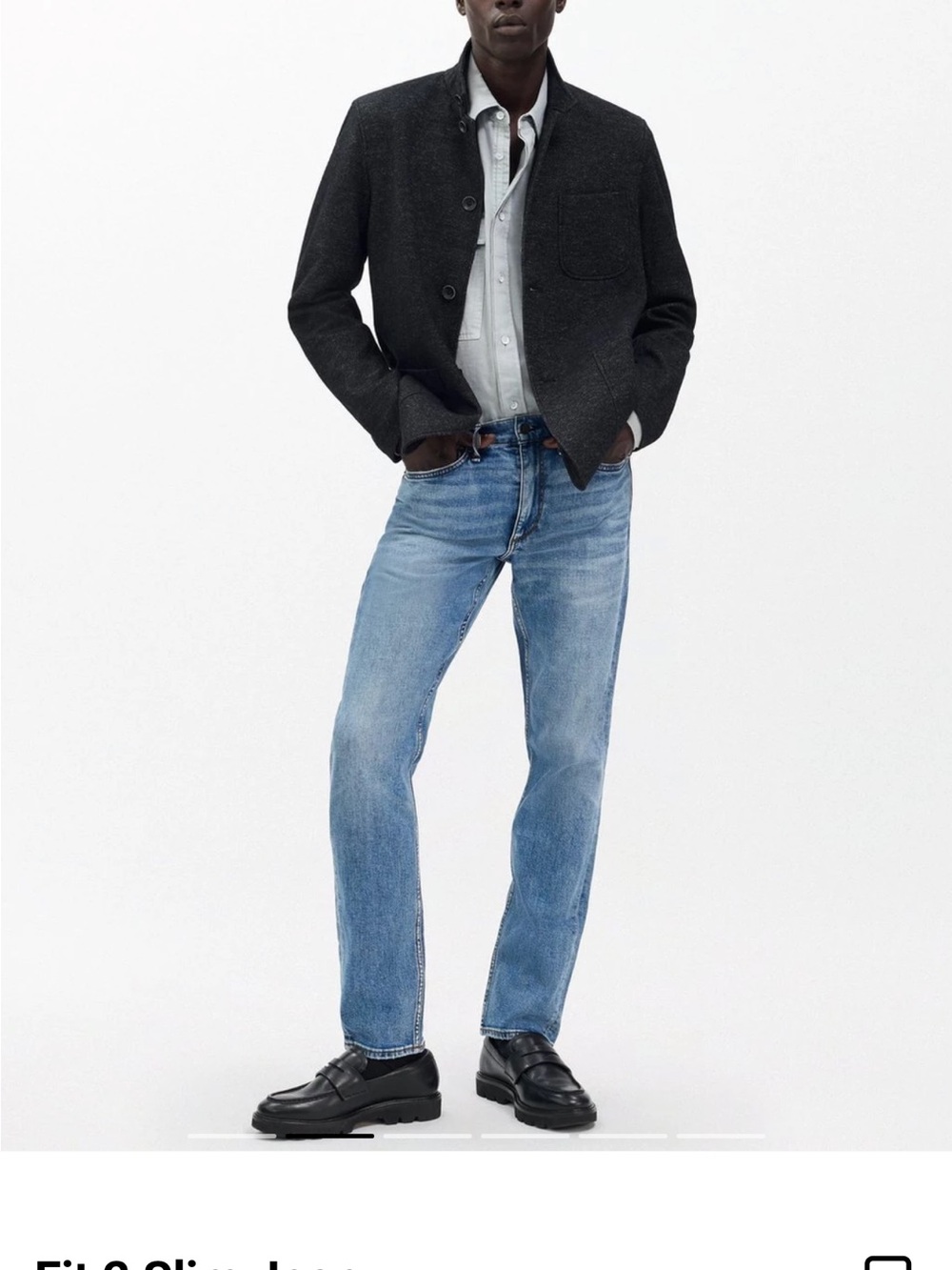 Rag & Bone Fit 2 Slim Jean Authentic Stretch Denim